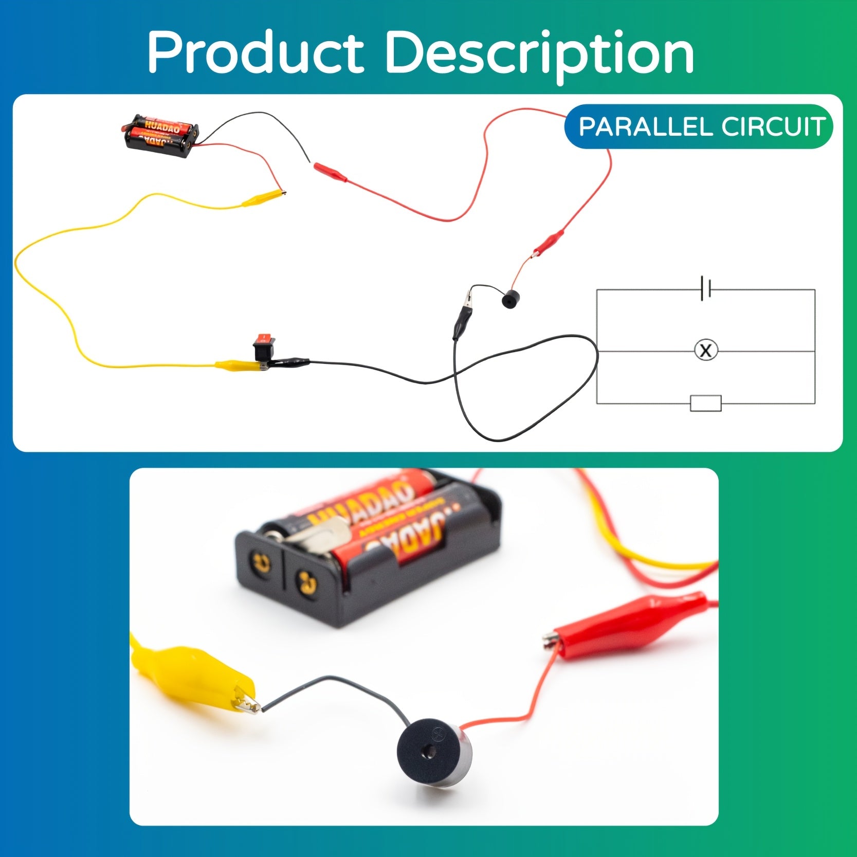 STEM Wetenschap Zonne-Energie Bouwpakket | Educatief Solar Experiment met Motor, Licht & Buzzer – Projectset voor Kinderen