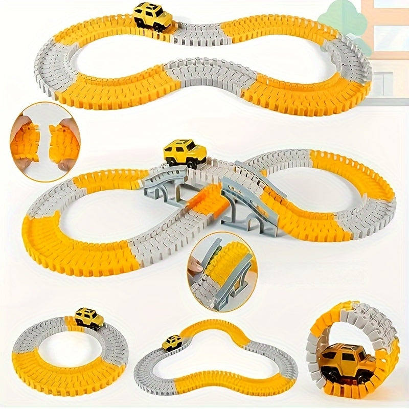 DIY Elektrische Trein Baan | Bouw- & Railvoertuigen | Educatief | Cadeau voor Kinderen