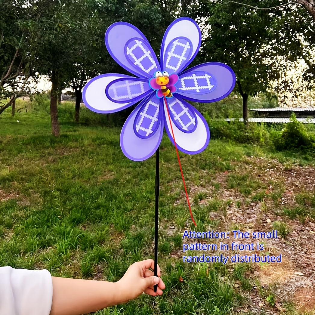 Windmolentjes Insecten-Thema | Dubbel-Laags Speelgoed voor Tuin & Decoratie