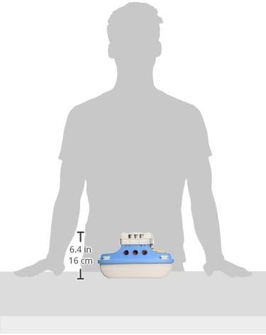 Milieuvriendelijke Veerboot Bad Speelgoed | Inclusief 2 Mini Auto’s, Veilig & Duurzaam, 100% Gerecycled Plastic, BPA-vrij