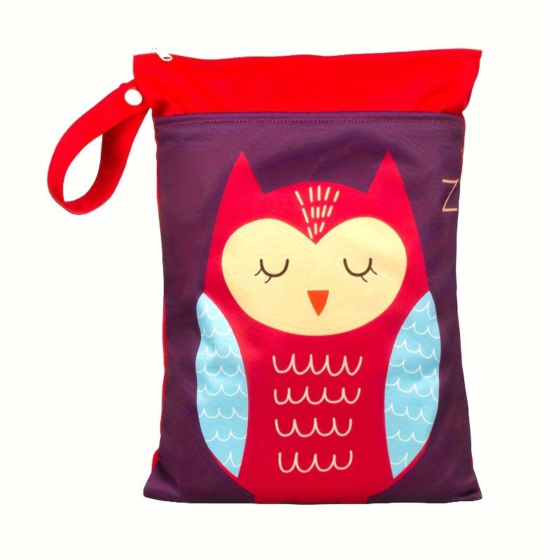 Wasbare Waterdichte Opbergtas – Dubbele Rits | Voor Nat Wasgoed, Luiers, Make-up & Strandspullen