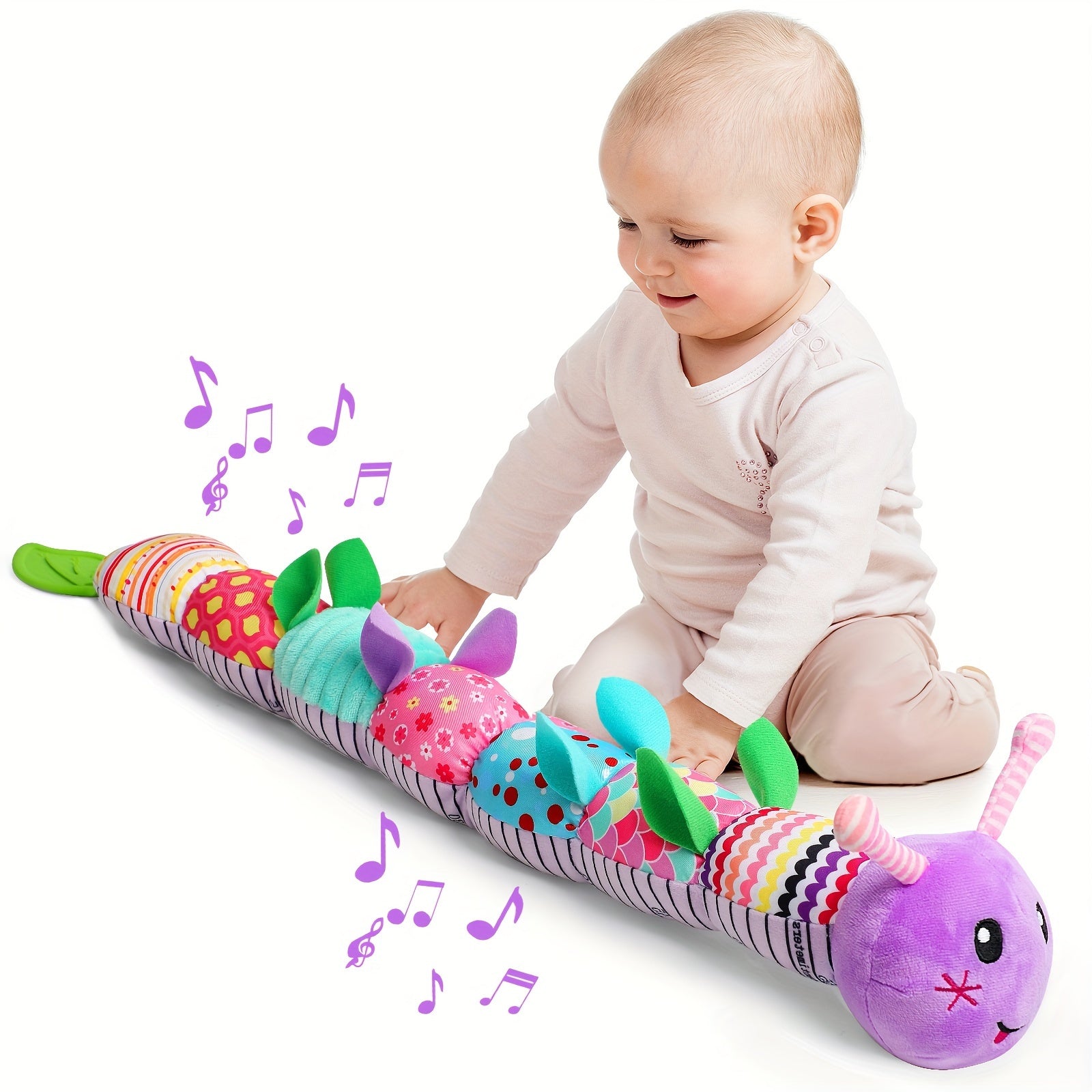 Interactief Muzikaal Baby Speelgoed | Zacht Voel Speelgoed voor 0-12 Maanden | Perfect Cadeau voor Feestdagen & Geboorten