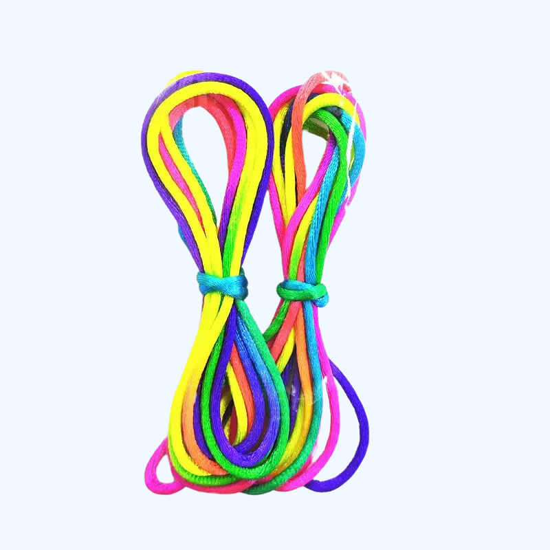 Educatief Regenboog Touw Speelgoed | Vinger Spel & Wetenschappelijk Spel | Leuk voor Kinderen & Volwassenen (2-Pack)