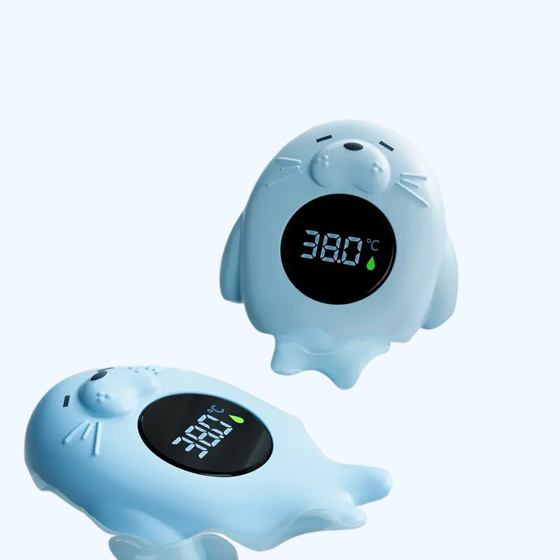 Baby Bad Thermometer | Digitale Drijvende Veiligheid Badkuip Temperatuurmeter met Auto Aan/Uit, Fahrenheit & Celsius Weergave