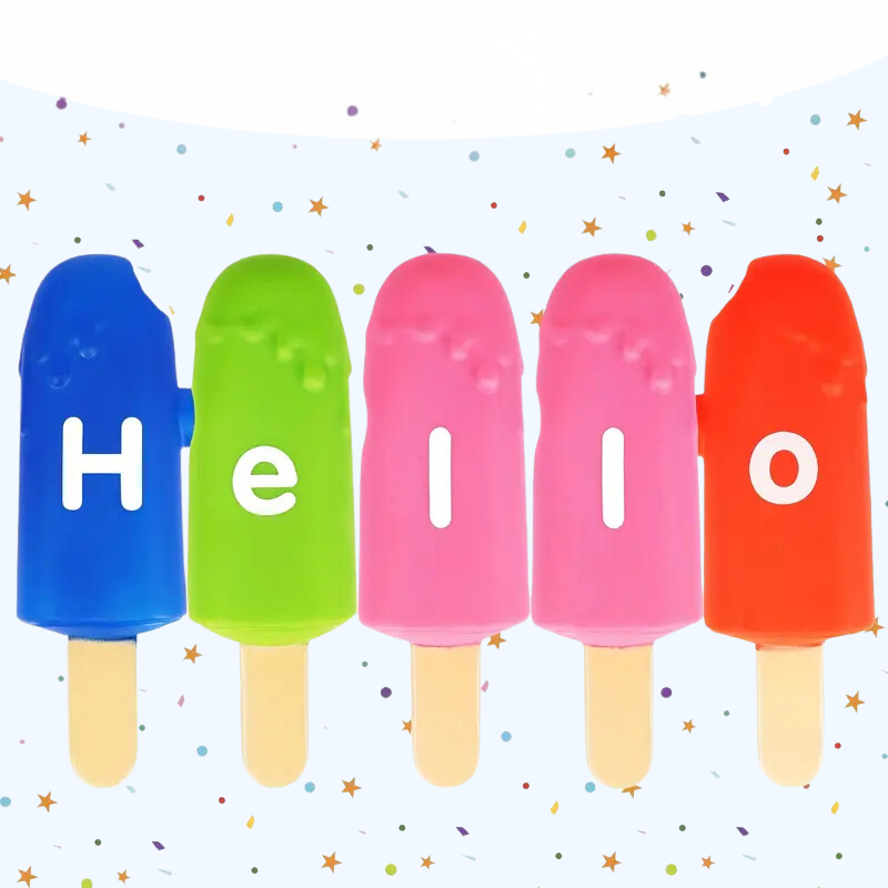 Peuter Alfabet Letters Matching Leerspeelgoed | 26 Stuks Dubbelzijdige ABC Letters | Popsicle Alphabet Match Spel | Kleur Sorting & Fijne Motoriek