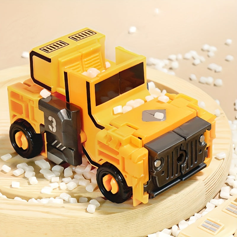 Transformeerbare Robot Auto Set | 10-delige Educatieve Speelgoed Mecha