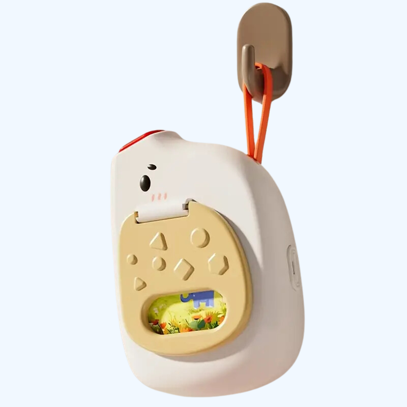 Baby Muzikale Telefoon met Drukbord | Interactief Olifant Speelgoed | Educatief Muziek- & Verhaalspel voor 18 Maanden+ | Multifunctioneel Ontwikkelingsspeelgoed
