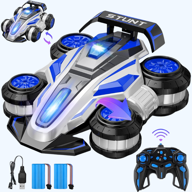 High-Speed Drift RC Stunt Auto | 360° Rotatie Vormveranderend Speelgoed | Transformerende Afstandsbediening Auto | Verjaardagscadeau voor Jongens & Meisjes 6-16