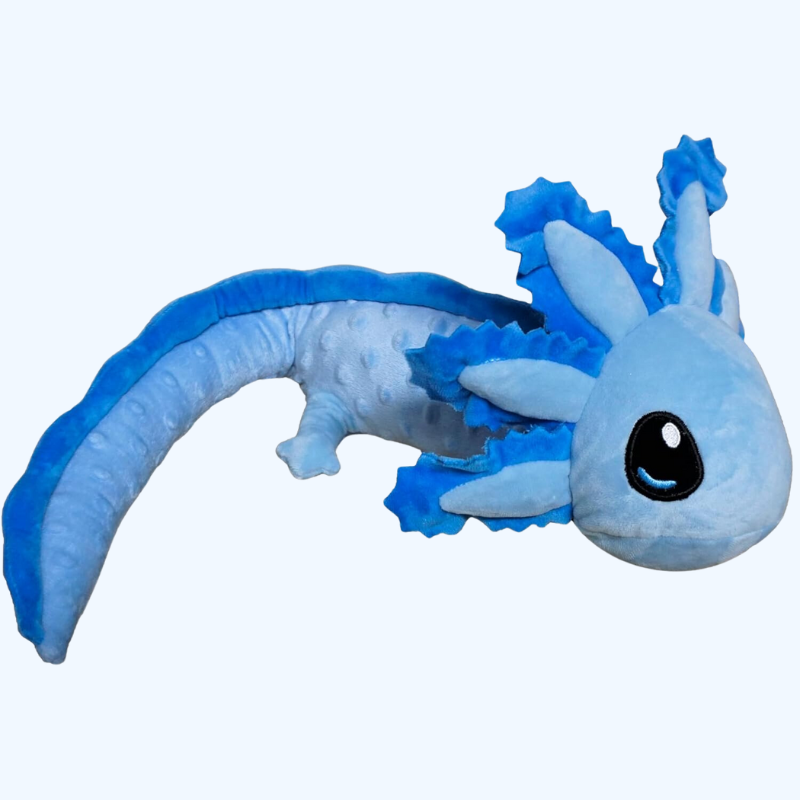 Gewicht Axolotl Knuffel 55cm | 1,1kg Sensorisch Pluche | Kalmerend & Wellness Speelgoed | Voor Kinderen en Volwassenen
