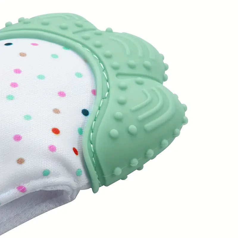 2-Pack Baby Bijtringen Handschoenen | Silicone Beschermende Teething Mouwen voor Baby's