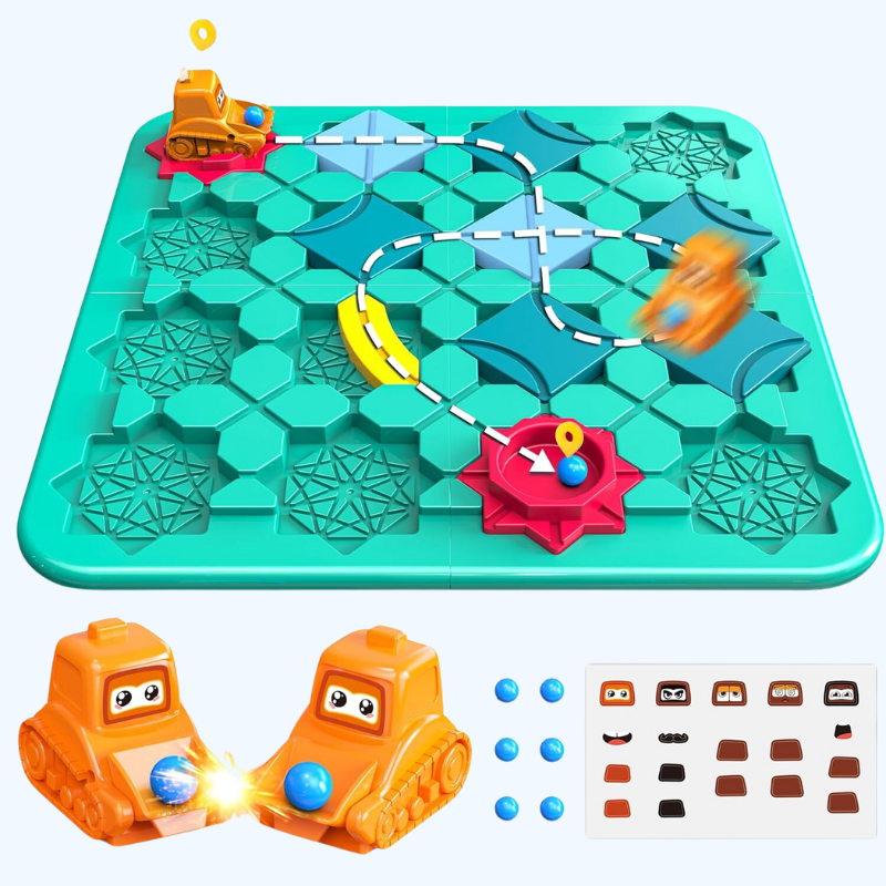 Montessori Puzzelspel voor Kids | Logisch Bouw Breinbrekers 4-8 Jaar | STEM Educatief Speelgoed voor Jongens & Meisjes | Verjaardagscadeau