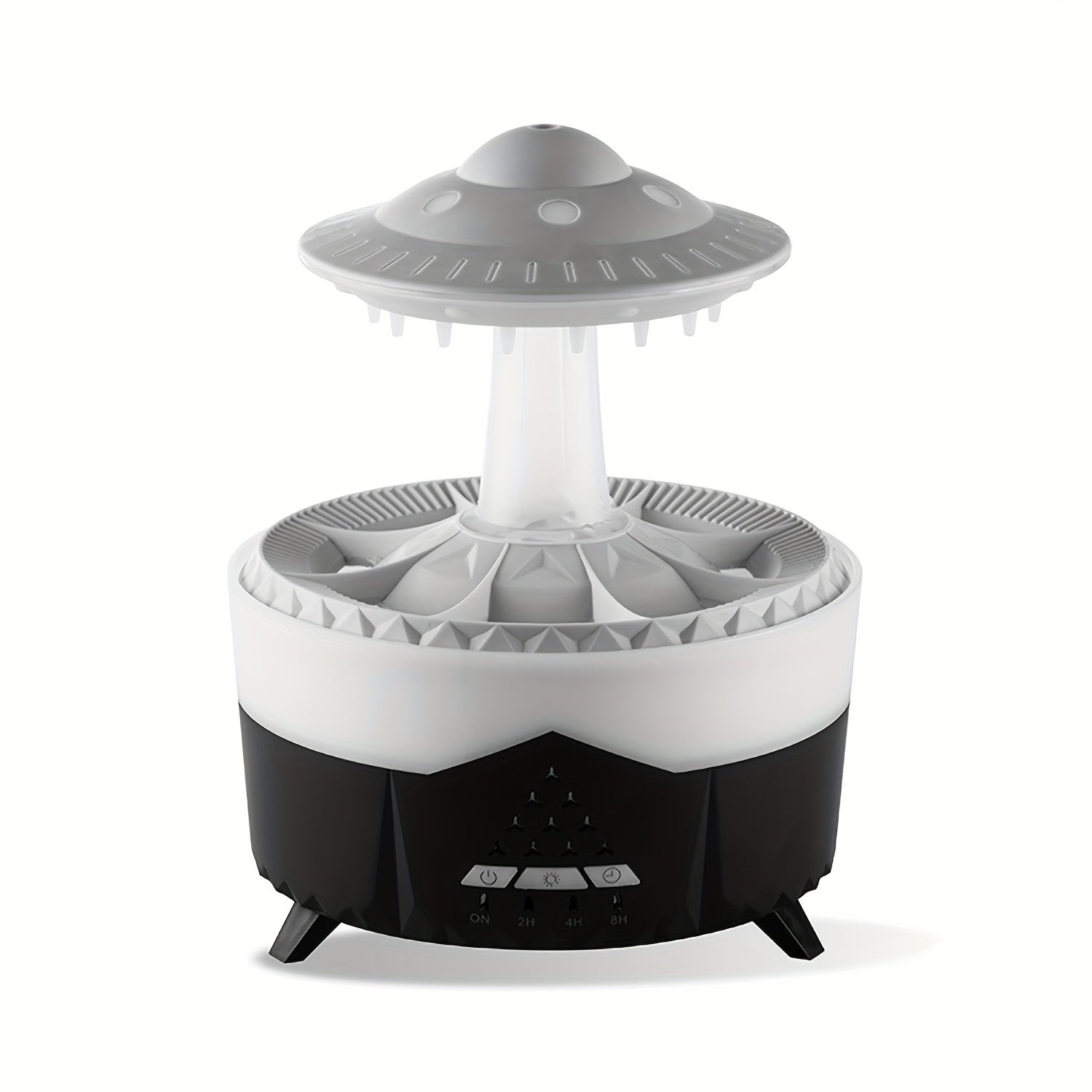 Ultrasonic Humidifier | Geurcompatibel, met Nachtlampje Afstandsbediening