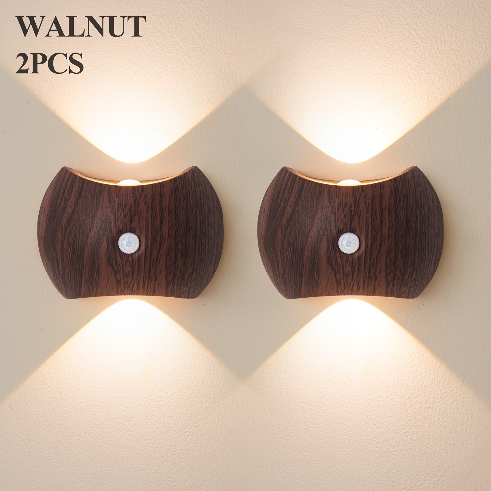 Slimme LED nachtlamp sensor | Oplaadbaar trap- & slaapkamerlamp