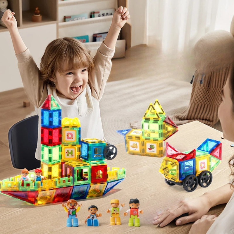 Magnetische Bouwstenen Set