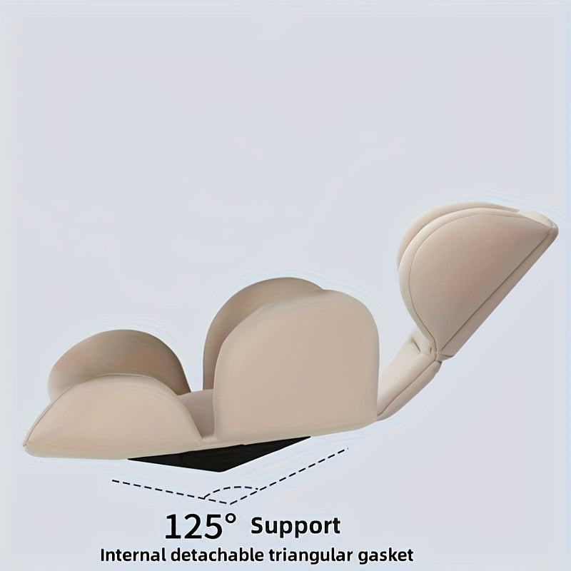 Kinderwagen Zitkussen | Verstevigd Nek- en Taille Ondersteuningskussen met Verwijderbare Twee Segmenten voor Draagmand Kinderwagen