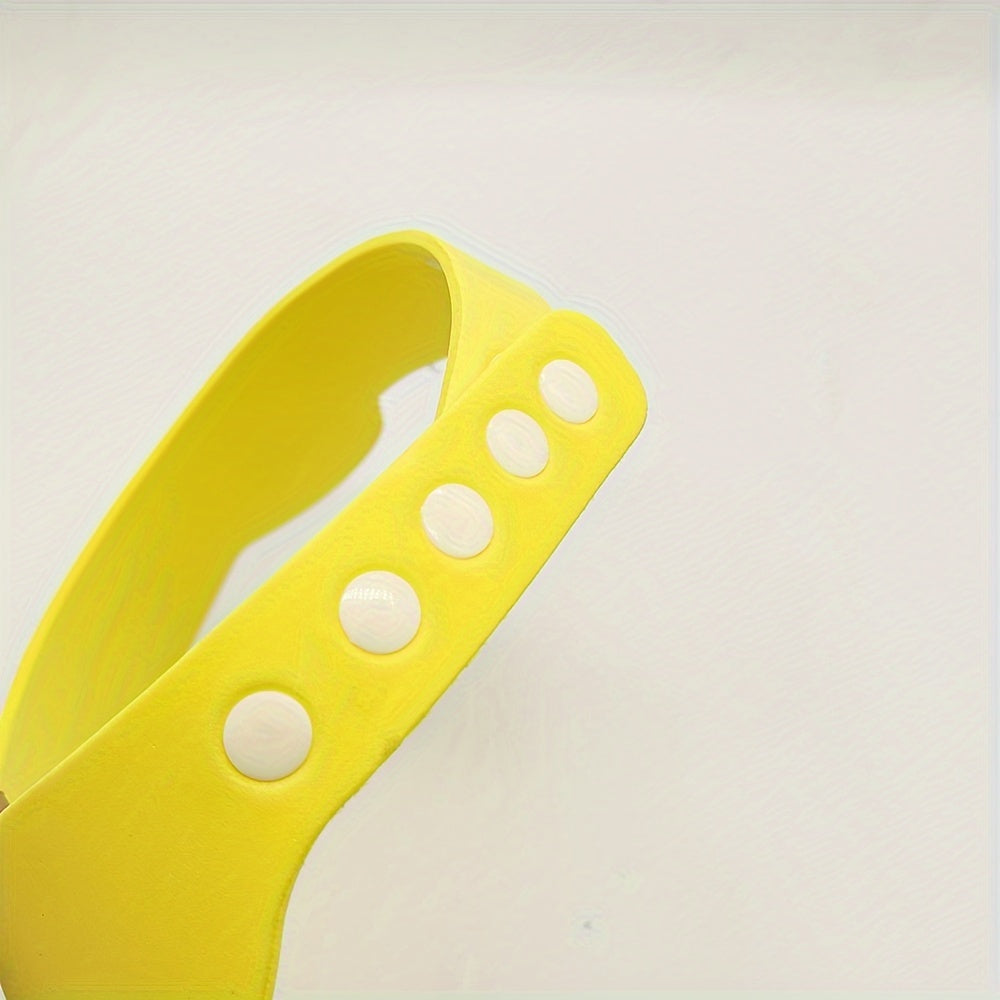 Verstelbare Doucherand voor Badderen | EVA Waterdichte Shampoo Hoed met Cartoon Ontwerpen | Comfortabele Hoed voor Haarbescherming | Essentiële Badkamer Accessoires