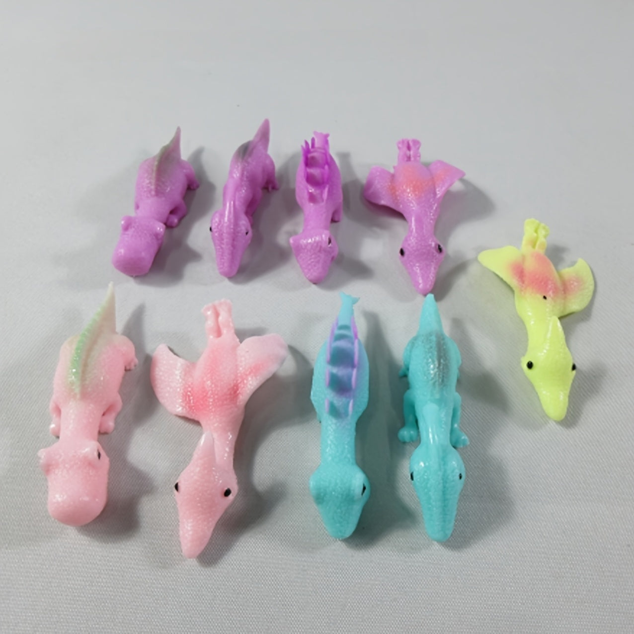 20x Slingerschiet Dinosaurus Vingerspeelgoed | Rubberen Dinos | Klasseprijzen, Prank Speelgoed, Feestcadeau