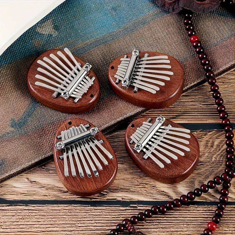 Mini Kalimba 8 Toetsen | Vingerduim Piano Muziekinstrument, Cadeau Jong & Oud