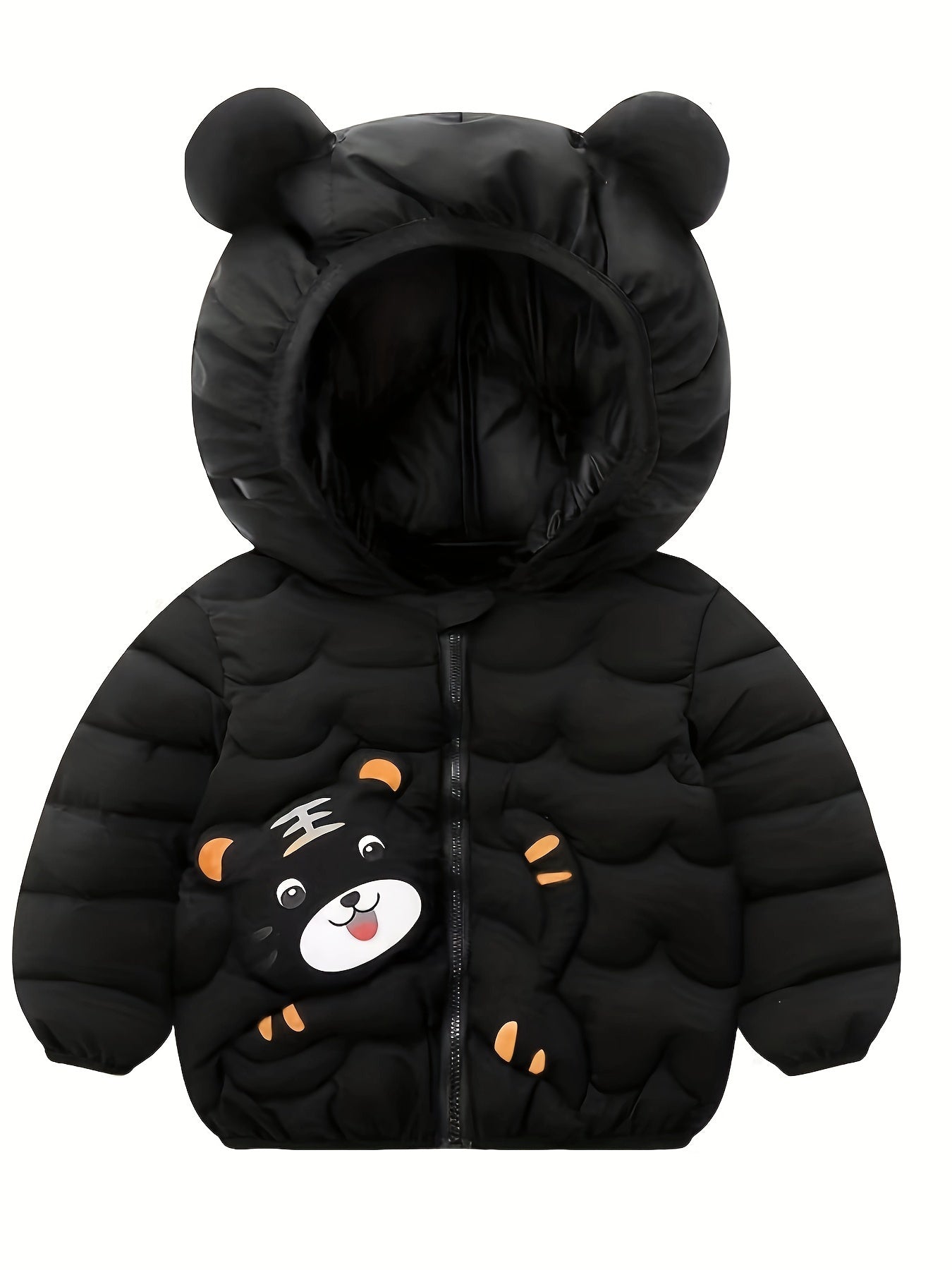 Schattige Dieren Winterjas voor Baby en Peuter (0-3 Jaar) - Gevoerde Kinder Parka met Capuchon voor Jongens en Meisjes - Warme Herfst/Winter Buitenkleding