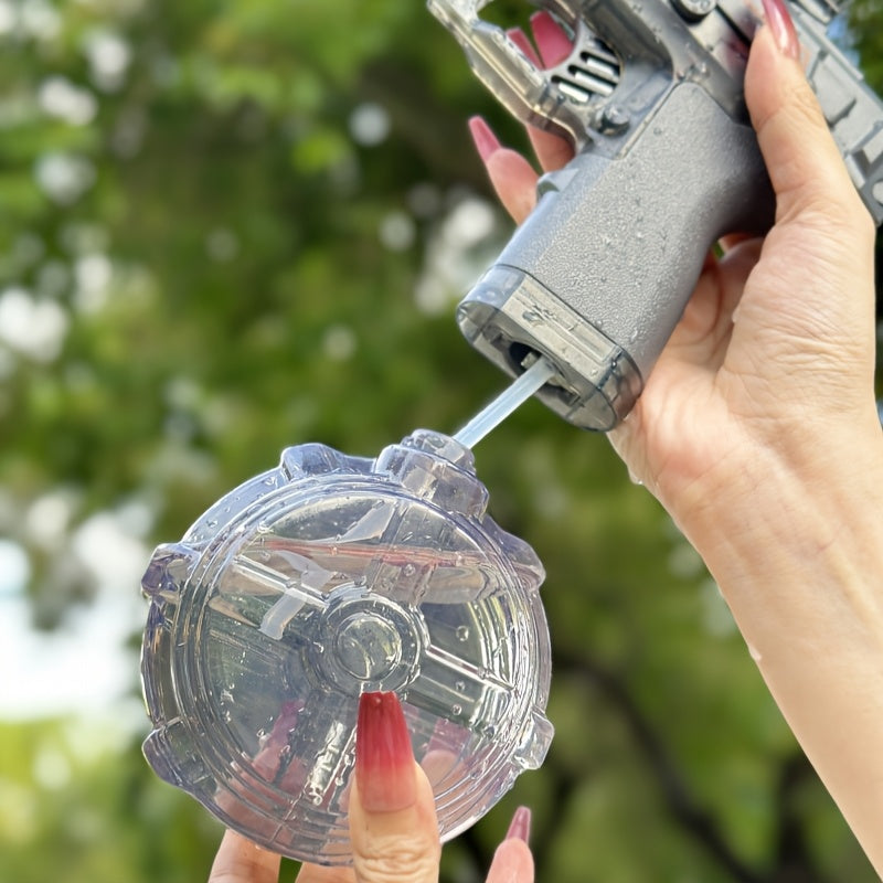 Elektrisch Waterpistool met Vlamlicht – Volautomatisch Watergeweer met Grote Tank & USB-Oplaadbaar (3+ Jaar)