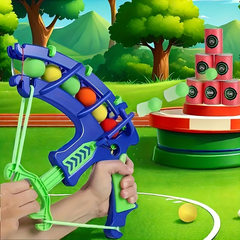 Zachte Schuim Ballen Kinderboog Set - Competitief Intellectueel Schietspel, Veilig en Leuk, Hand-Oog Coördinatie Oefening - Plastic Constructie - Perfect Cadeau voor Kerst, Halloween, Dankzegging, Verjaardag - Voor Jongens & Meisjes