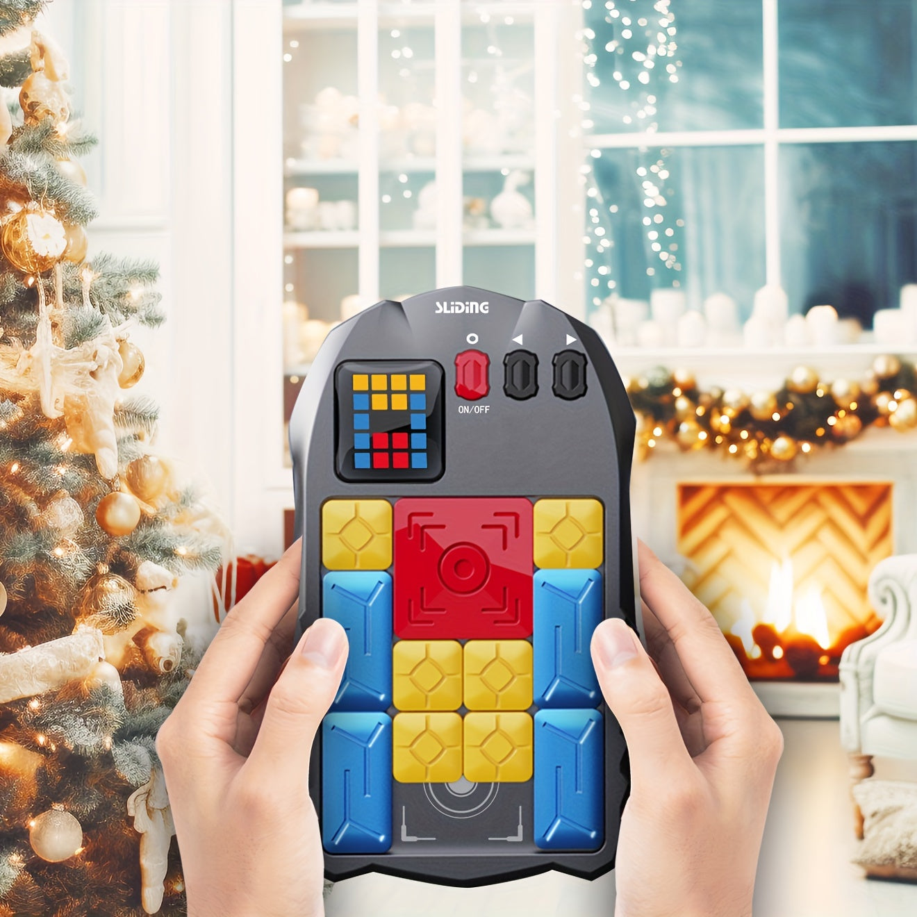 Schuifpuzzel Spellen, 500+ Niveau Uitdagingen, Breinpuzzels, Voltooi De Taak Binnen De Bepaalde Tijd Om Door Te Gaan Naar Het Volgende Niveau, Educatief Speelgoed Zonder Batterij, Kerstcadeau