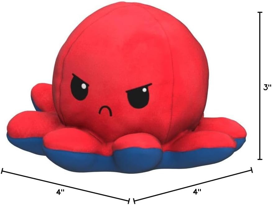 Oorspronkelijke omkeerbare octopus knuffel