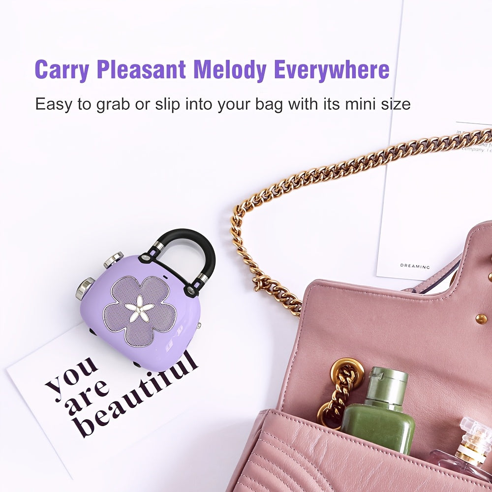 Mini Bluetooth Speaker voor Kinderen en Volwassenen - Draagbare Draadloze Luidspreker met Retro Design - 5W Krachtig Geluid MP3 Speler - Leuk Cadeau voor Meisjes