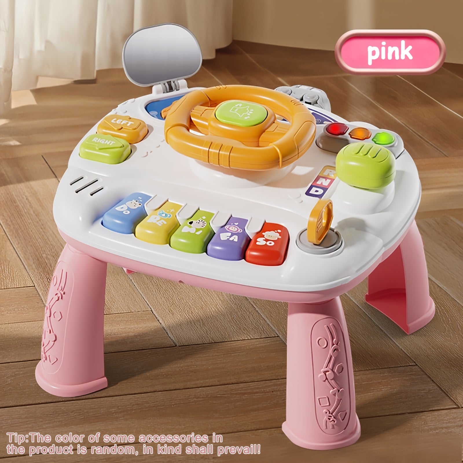 Interactief Stuur Speelgoed voor Kinderen | Muziek & Educatieve Spelletjes | Motoriek & Coördinatie Ontwikkeling