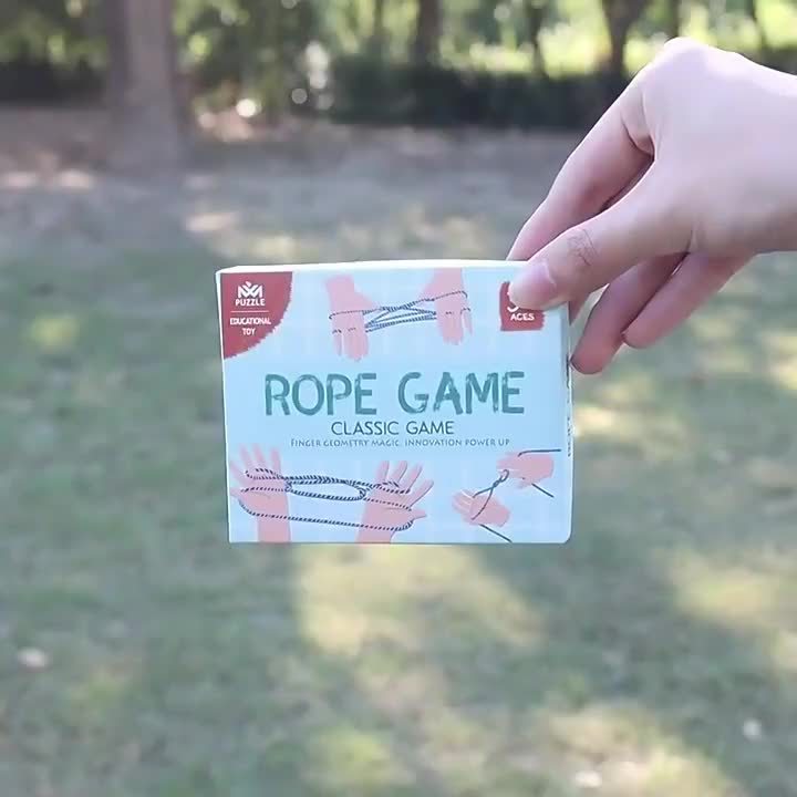 Vingertouw Spel | Klassiek Behendigheidsspel voor Kinderen en Volwassenen