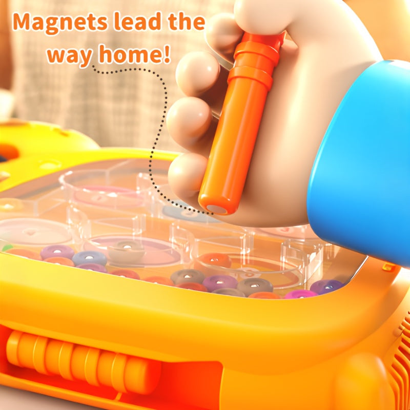 Dubbelzijdig Magnetisch Speelbord voor Kinderen van 3-6 Jaar - Educatief Doolhof en Tekenbord in Één voor Jongens en Meisjes - Montessori Speelgoed voor Fijne Motoriek