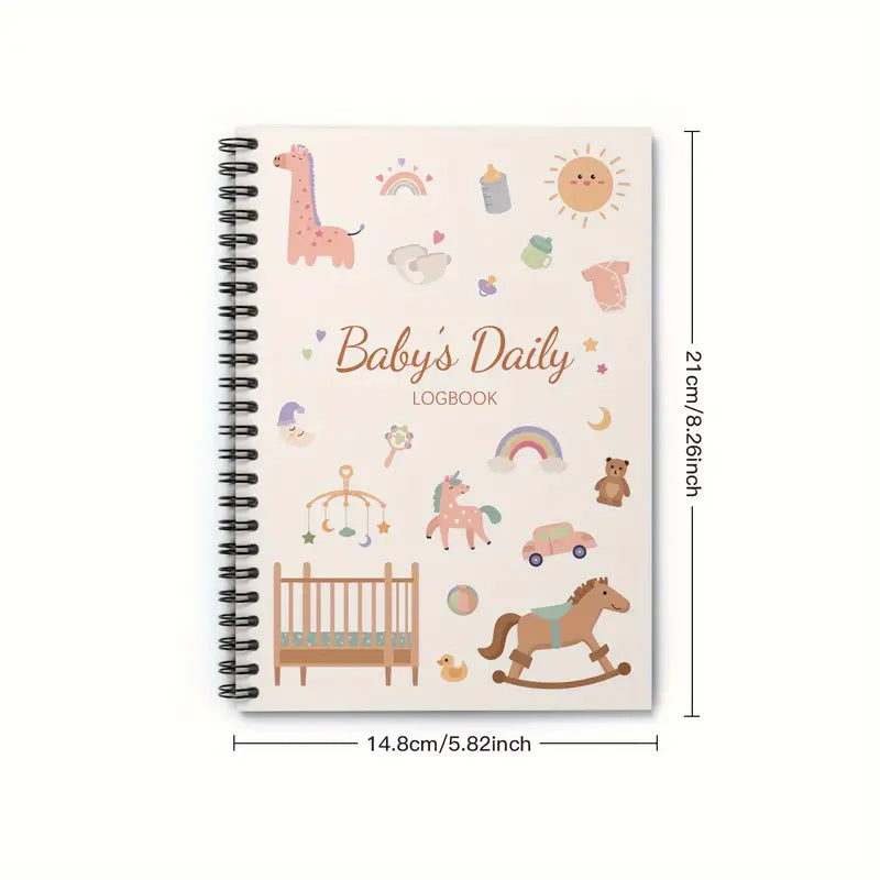 Baby Zorg Planner | Perfect Cadeau voor Nieuwe Moeders, Volg de Routine & Groei van je Baby