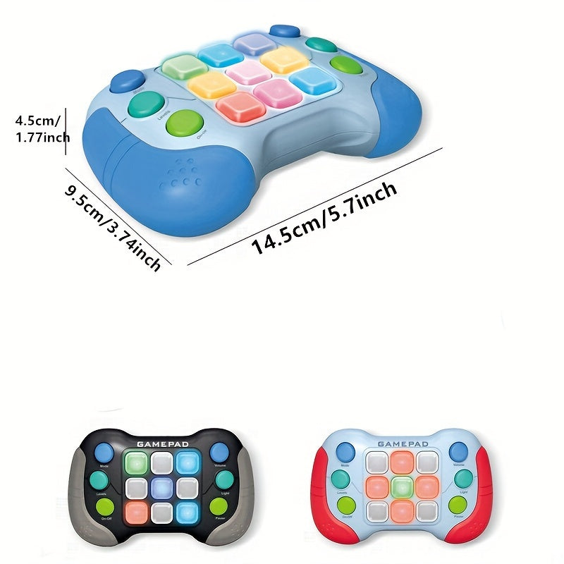 Snelle push-gameconsole | Tik en speel Speelervaring voor 1-, 2-, 3-jarigen