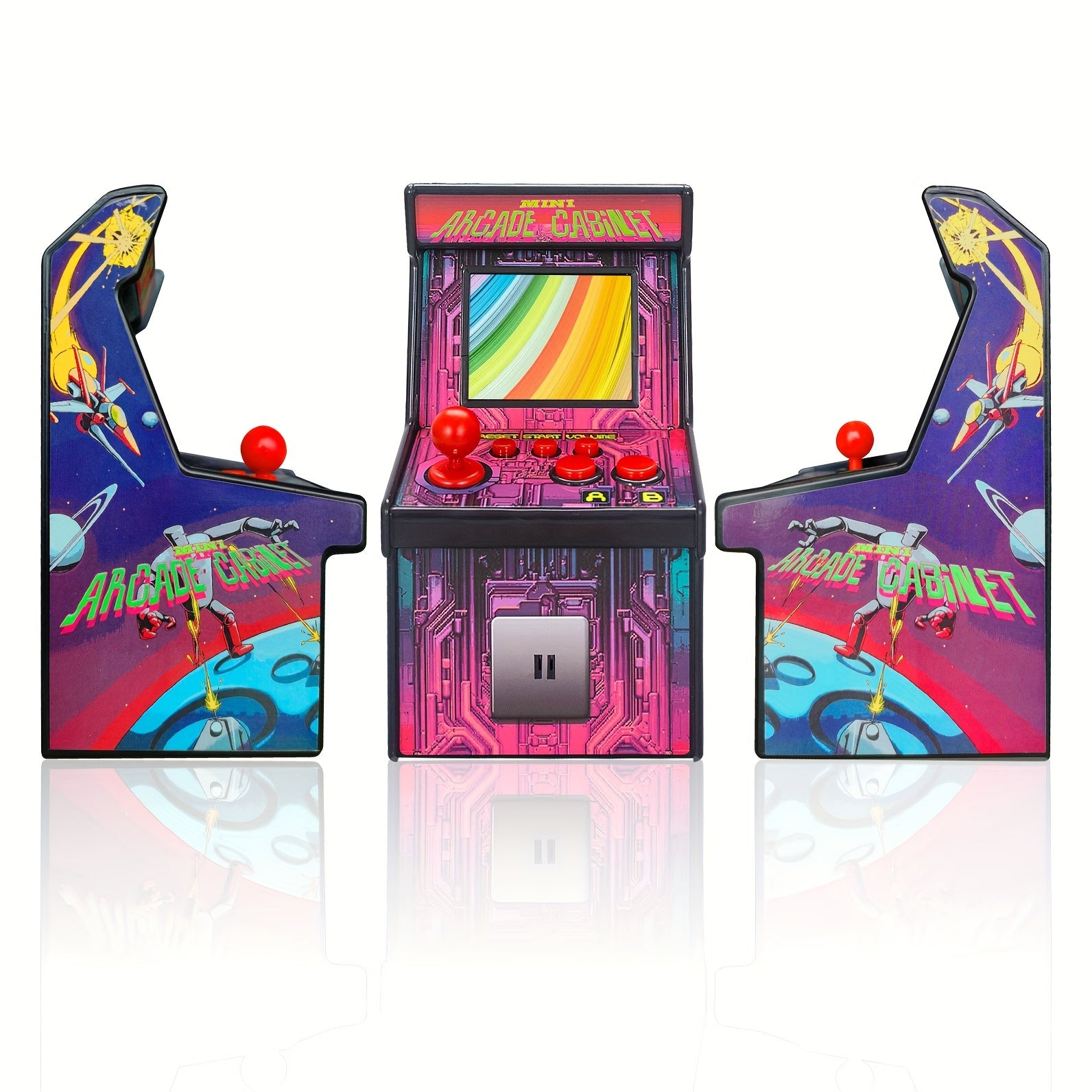 16-Bit Mini Arcade Console met TFT Scherm | Retro Gaming Machine voor Tieners & Volwassenen – Verjaardag & Vakantiecadeau
