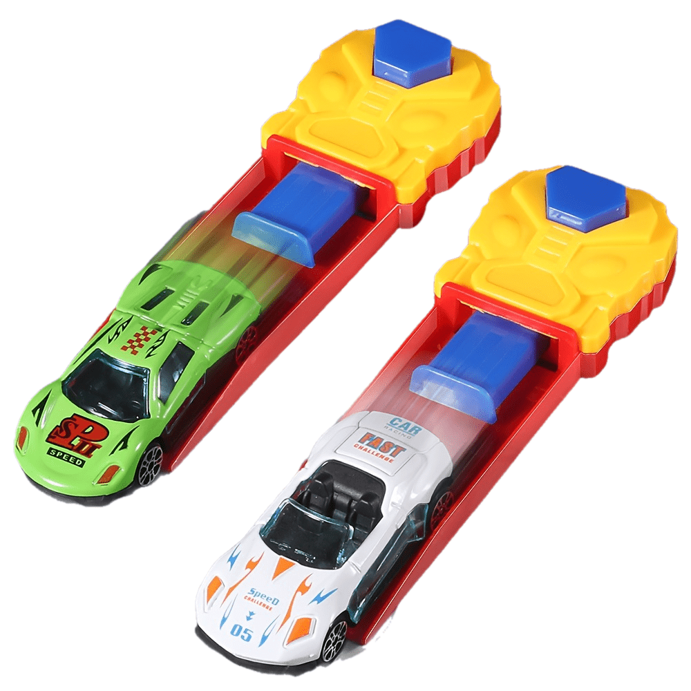 Ejectie Raceauto | Educatief Wetenschapsspeelgoed | Breinontwikkeling & Multi-Speler Cadeau