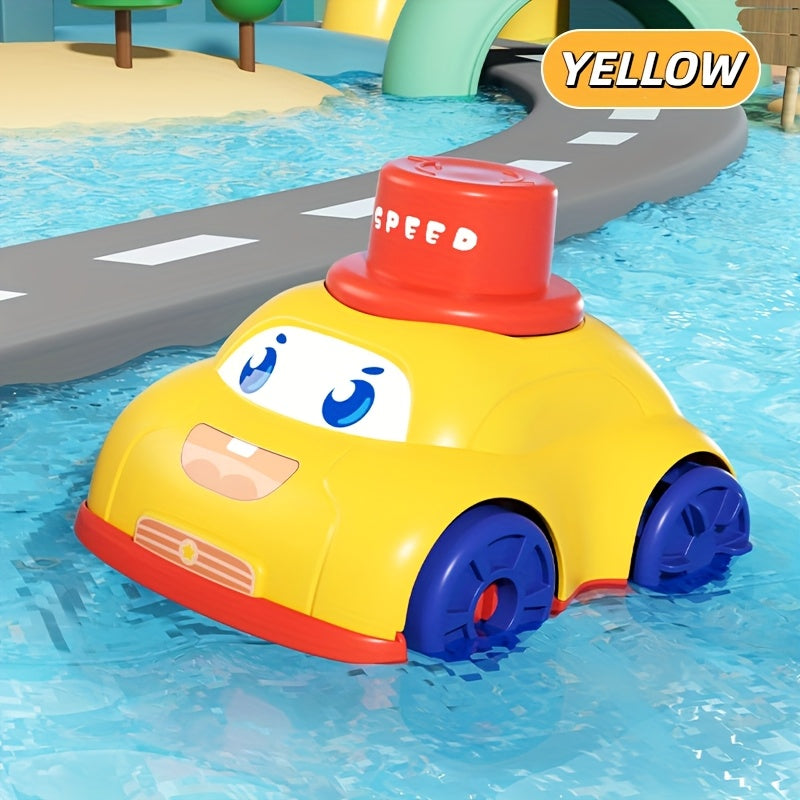 2-in-1 Amfibisch Speelgoedauto – Rolt & Drijft op Water en Land | Voor Baby’s vanaf 6 Maanden