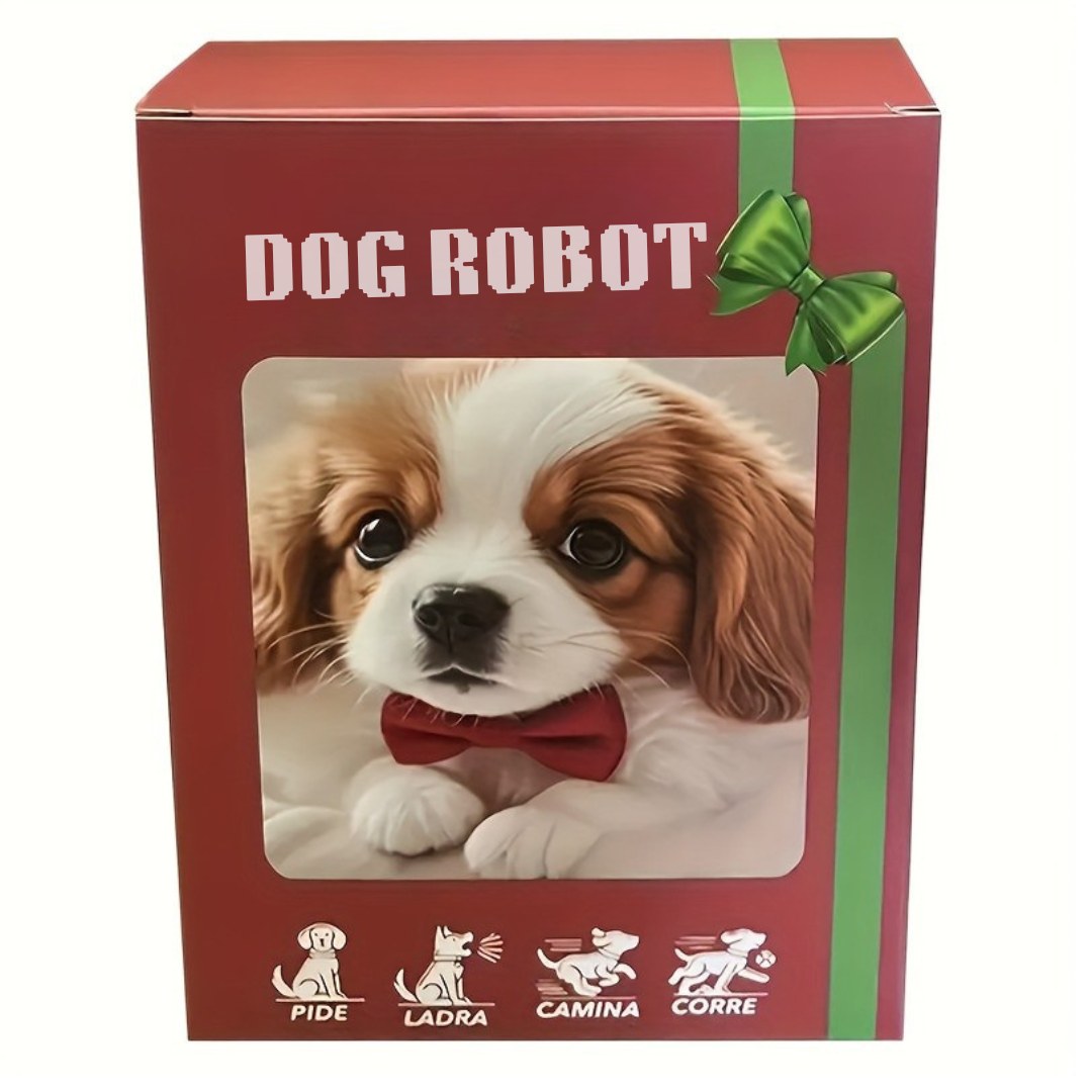 Interactieve Robothond voor Kinderen vanaf 3 Jaar - Lopend en Blaffend Speelgoedhondje voor Peuters, Jongens en Meisjes - Realistisch Robot Huisdier als Verjaardagscadeau