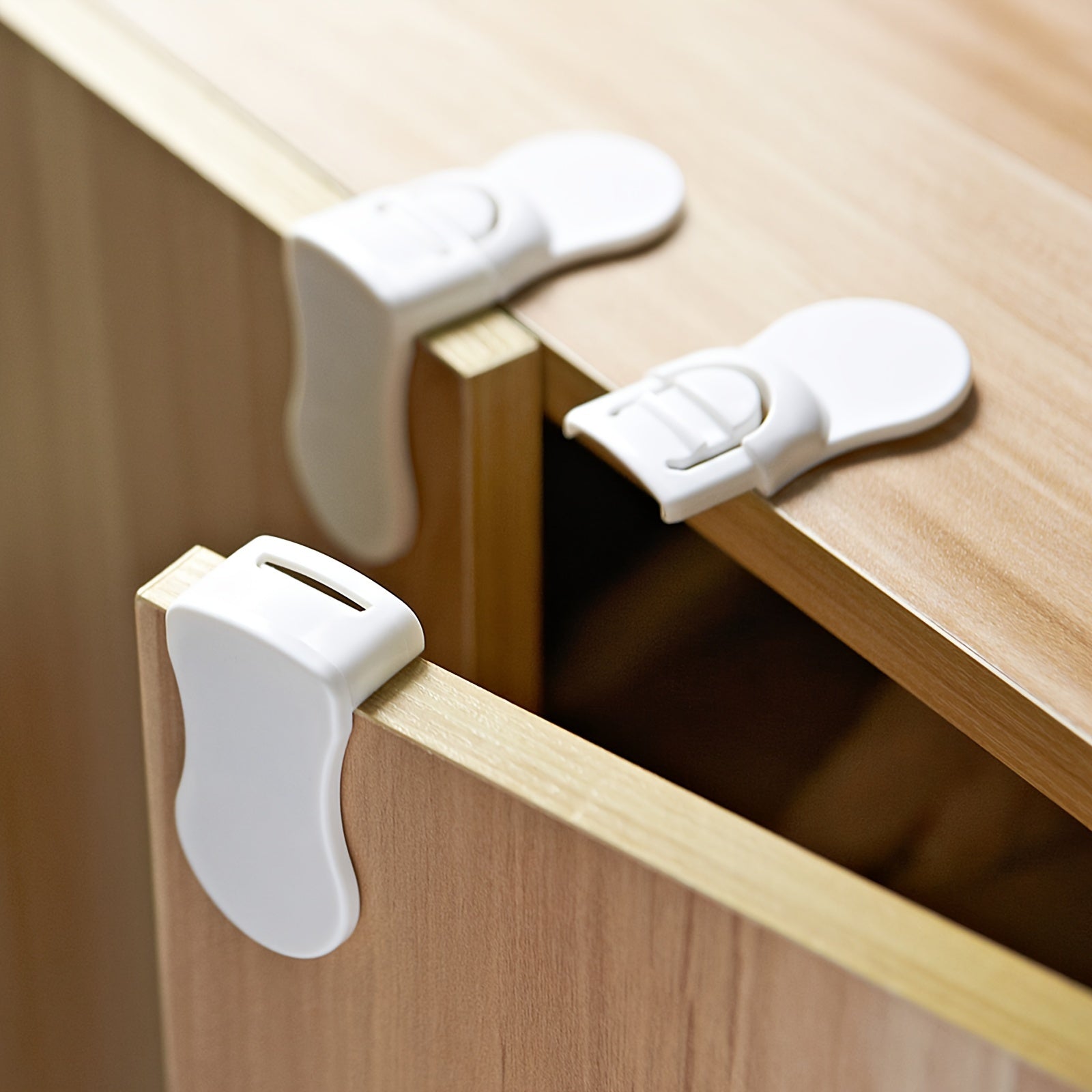 5-Pack Veilige Kastsloten  | Ftalaatvrij, eenvoudige installatie zonder boren