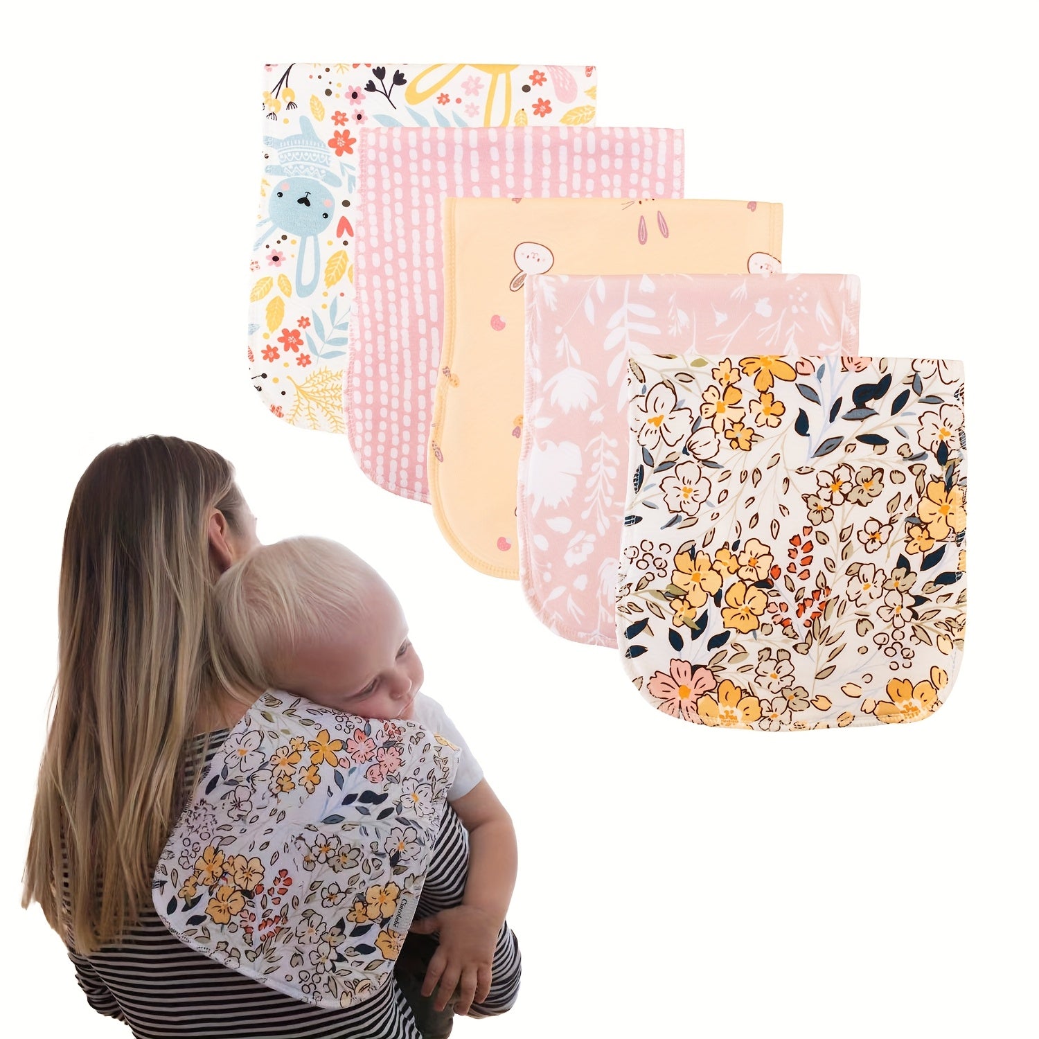 Ultra-Zachte Absorberende Boertdoek | Polar Fleece | Comfortabel & Huidvriendelijk | Ademend & Niet-Slip | Unisex Ontwerp voor Baby's | Perfecte Feestdag Geschenk