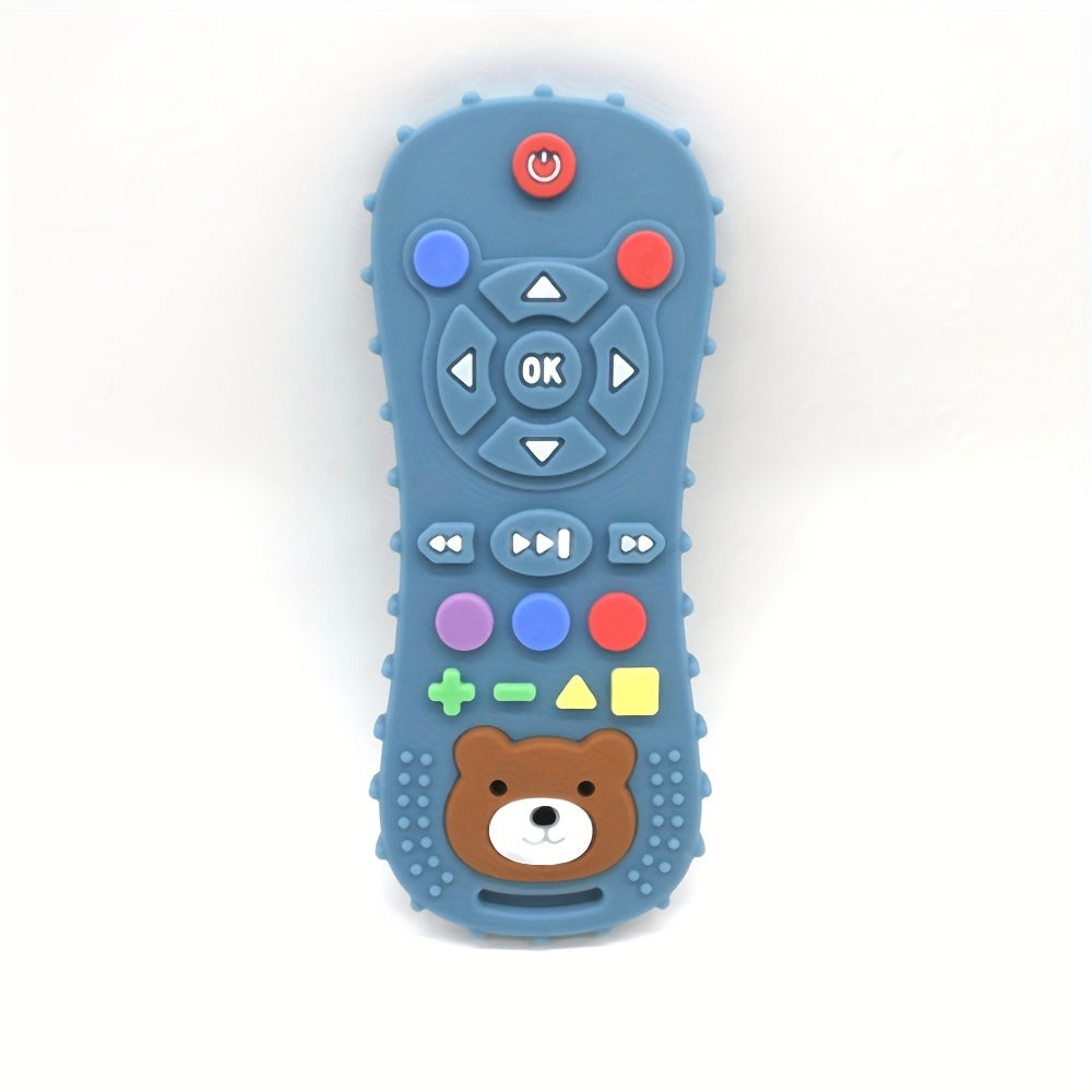 Siliconen Bijtspeelgoed voor Kinderen - Cartoon Teddybeer Ontwerp, Makkelijk Schoon Te Maken, Perfecte Feestdagen Cadeau