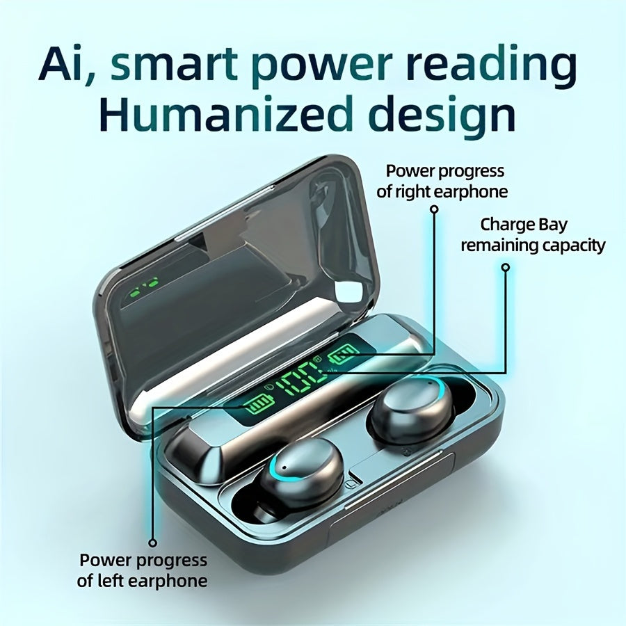 Draadloze oplaadbare koptelefoon - touch & volume control, compatibel met telefoons