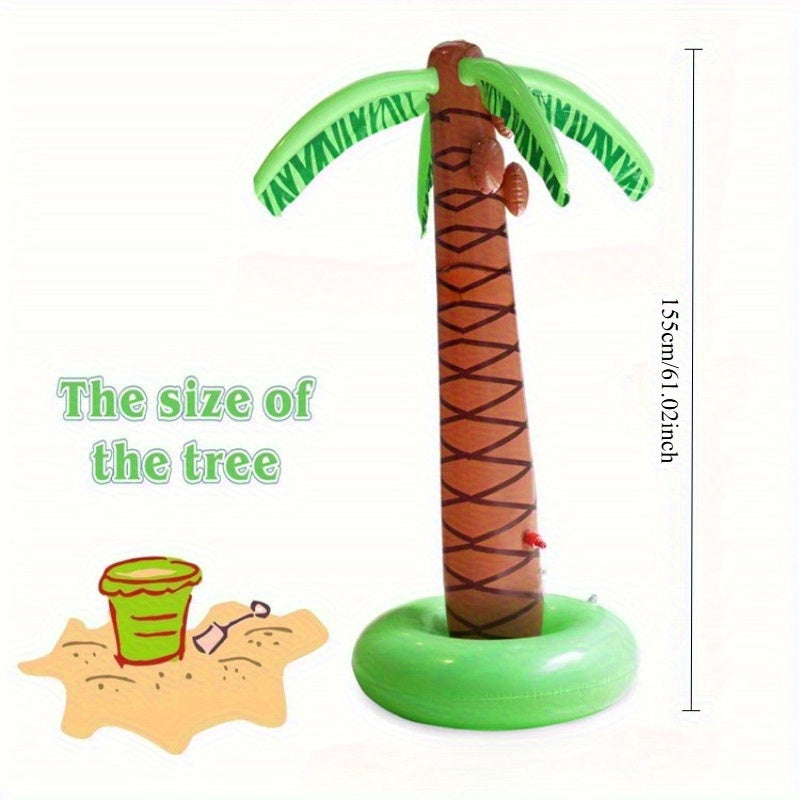 Coconut Tree Waterfontein 155cm | Verkoelend Zomerspeelgoed voor Tuin & Zwembad