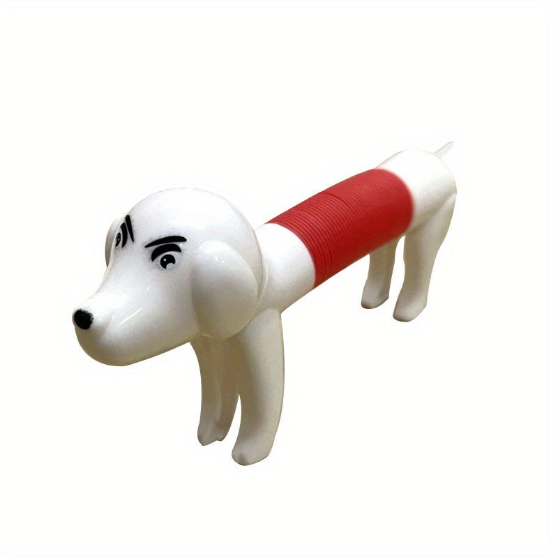 Grappige Springhond Pop-Buizen | Stressverlichtend Sensorisch Speelgoed voor Kinderen & Volwassenen