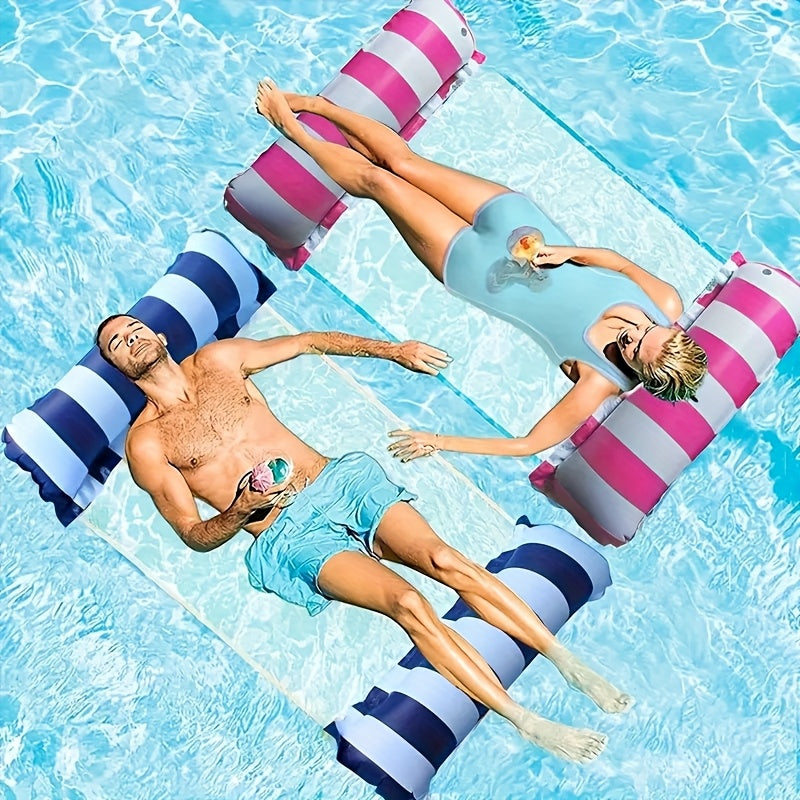 Opvouwbare Opblaasbare Ligstoel – Multifunctioneel PVC Drijfmatras voor Zwembad & Strand | Ontspanning voor Volwassenen