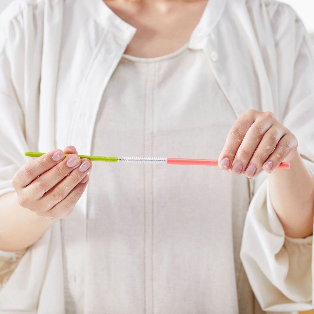 Cacti Baby Flesborstel Set | Bottle, Nipple, Detail & Straw Brushes | BPA-Vrij en Duurzaam | Baby Essentiële Accessoires