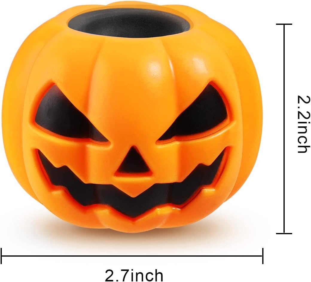 Pompoen squishy speelgoed 12 stuks | Grappig stressballetje