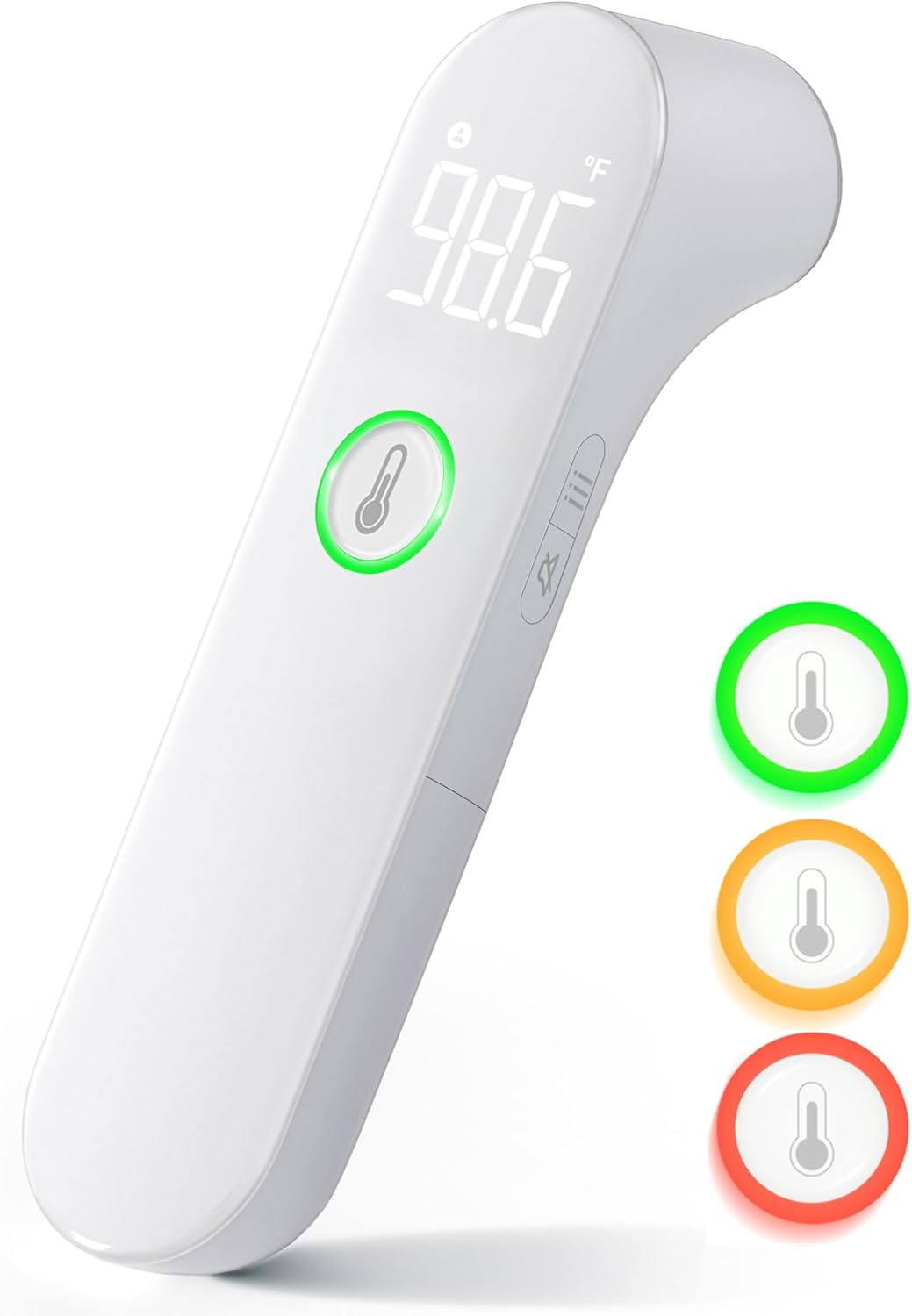 Nauwkeurige Babythermometer | Koortsalarm & Stille Modus Temperatuurmeter voor Volwassenen en Kinderen