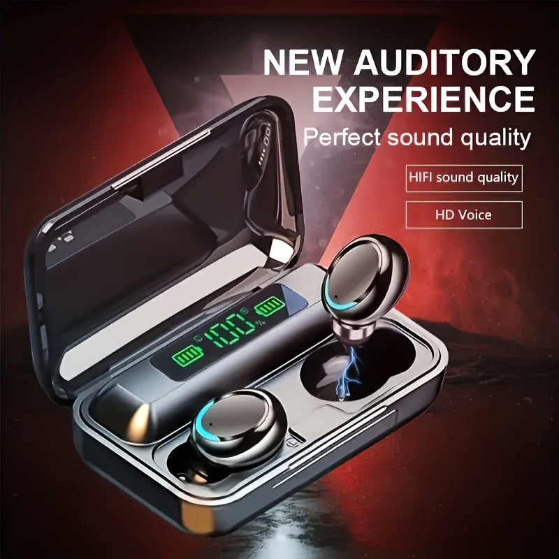 Draadloze oplaadbare koptelefoon - touch & volume control, compatibel met telefoons