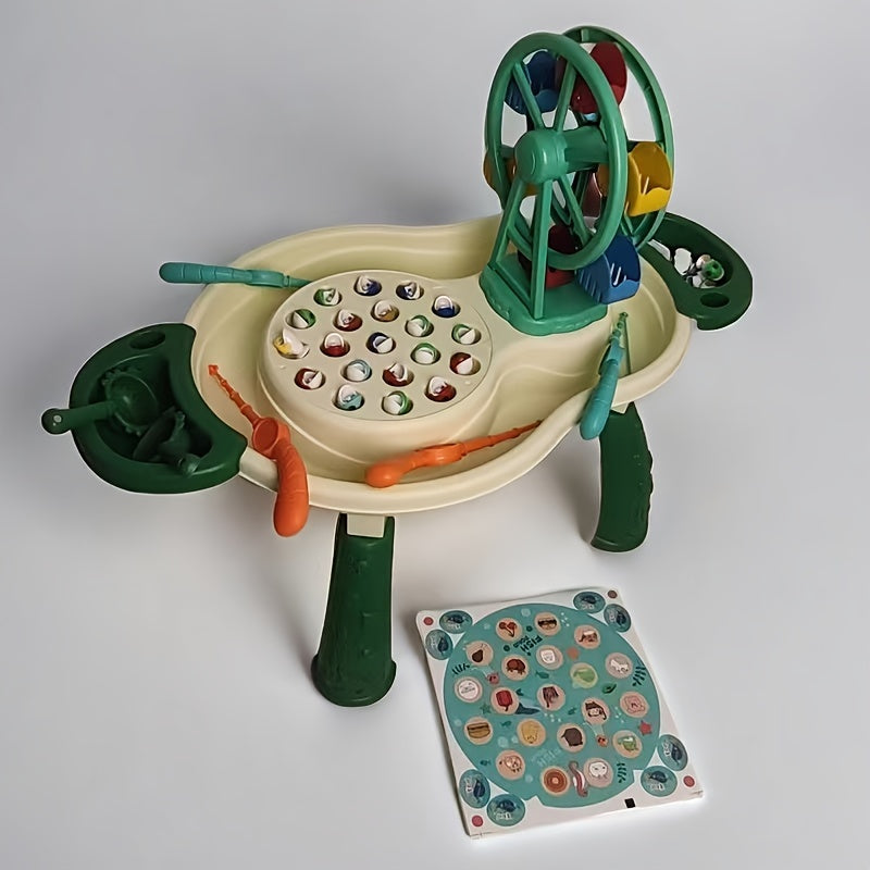 Magnetisch visspel - Origineel groen waterdraaimechanisme, speelgoed voor kinderen.