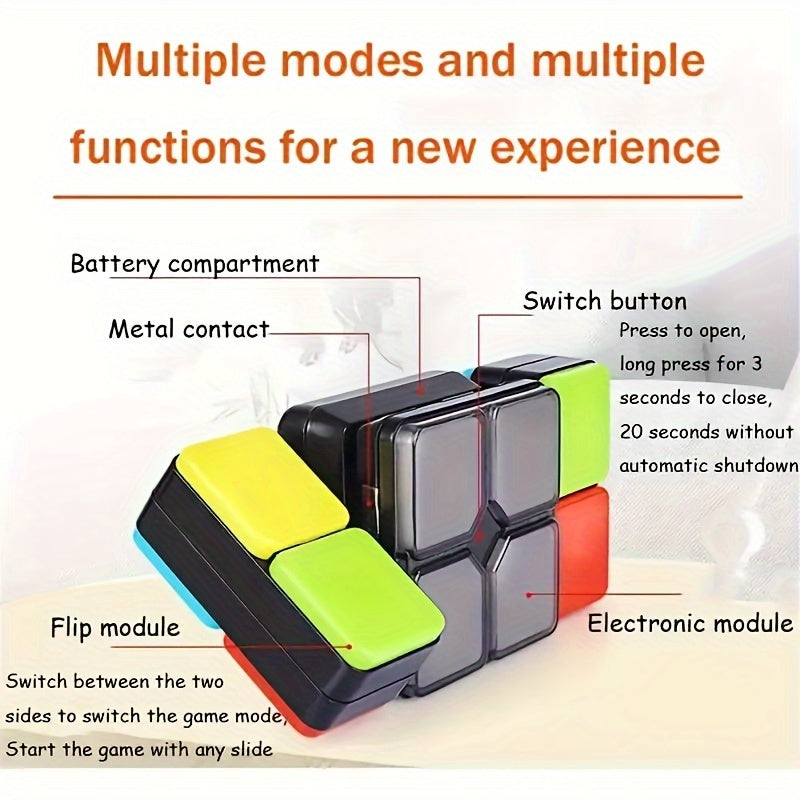 Slimme Elektrische Hexahedron | Licht & Muziek | Educatief Pretend Play Speelgoed